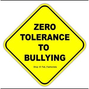 Zero tolerance for bullying